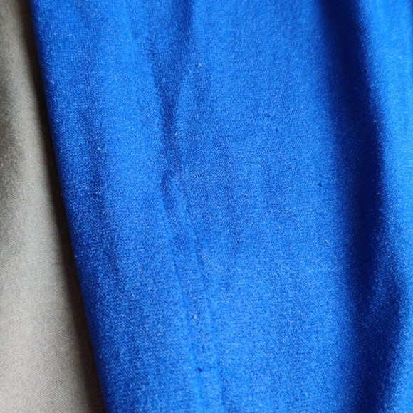 NWOT Royal Bright Blue High Waist Tights Leggings XS Small Yoga Gym Pants - Picture 7 of 8